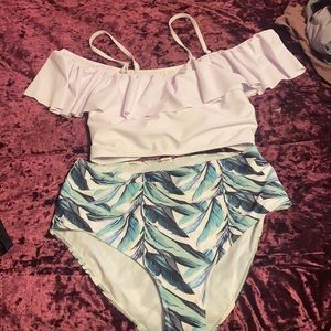 HIIGH WASTED BATHING SUIT